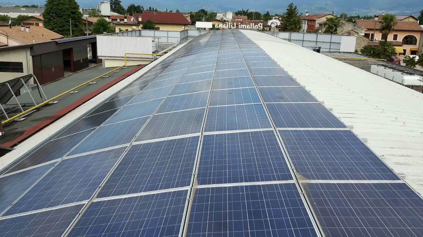 pulizia pannelli fotovoltaici